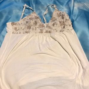 Cute white flowy top